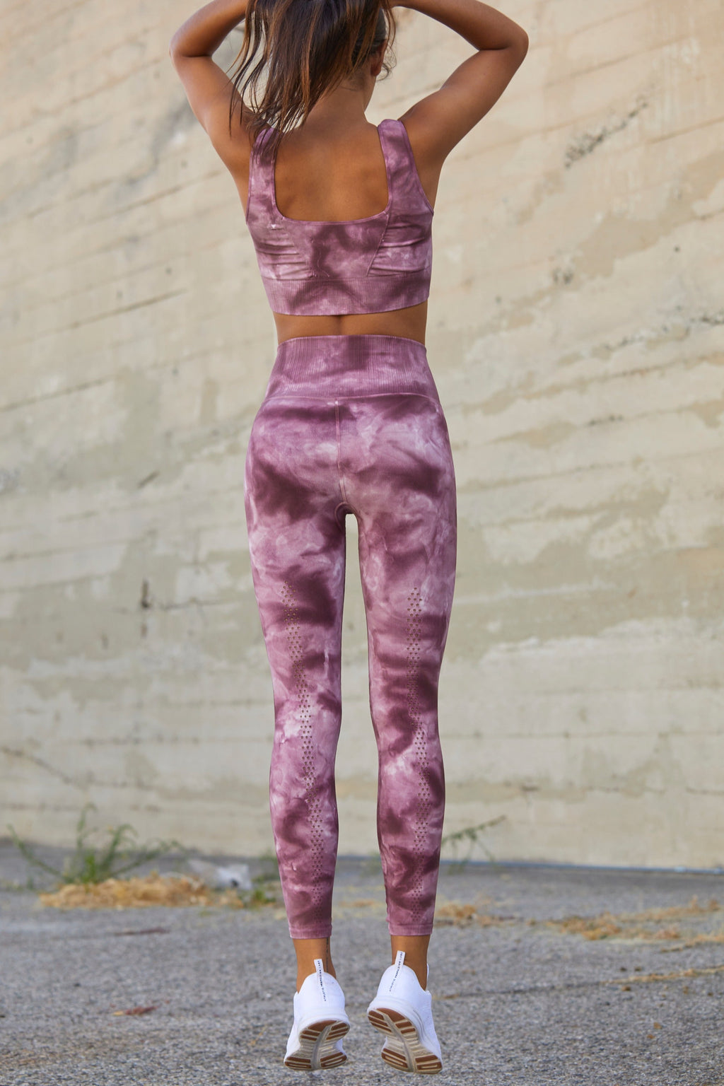 Tie Dye Maroon