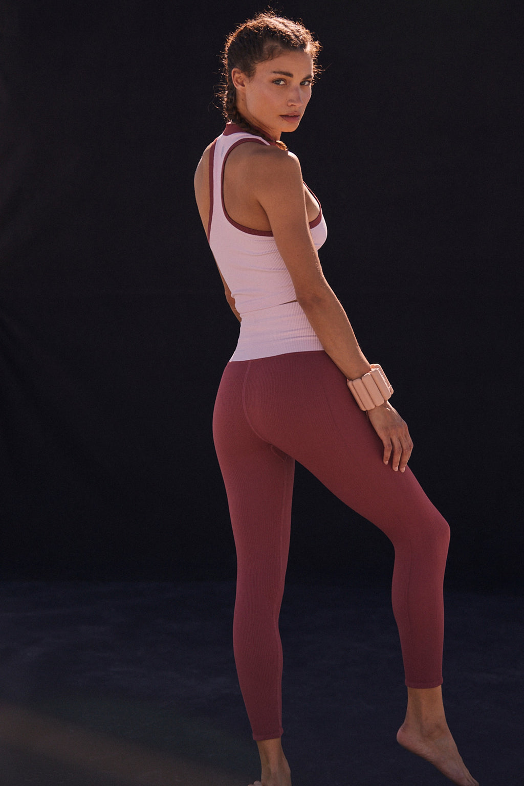 Free People Movement Happiness Runs Top & Leggings Set