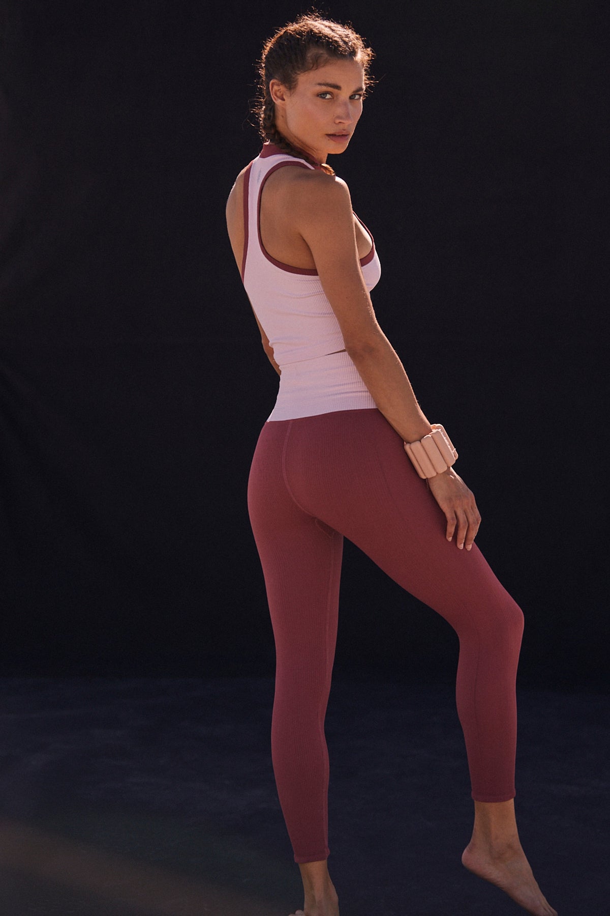 Free People Movement Happiness Runs Top & Leggings Set