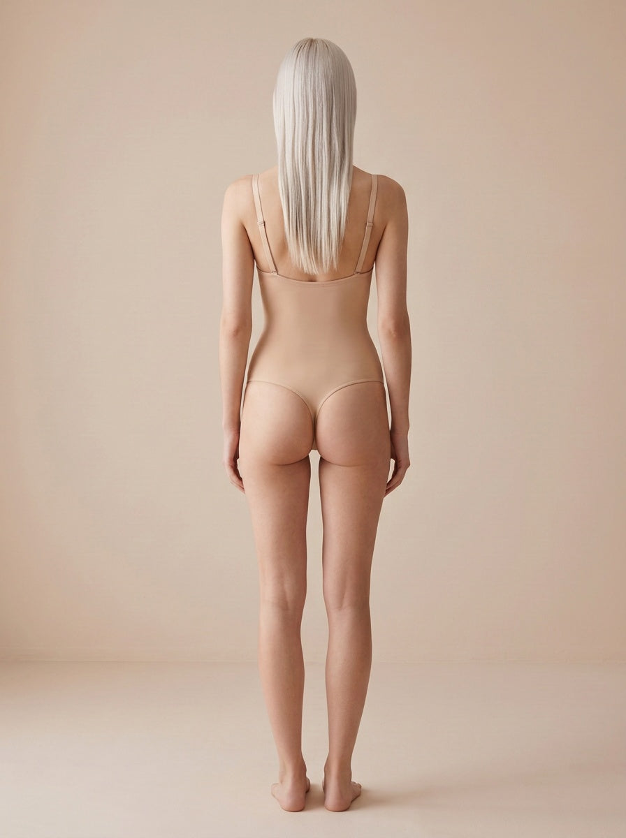 Wolford Mat de Luxe Forming String Body - Nude