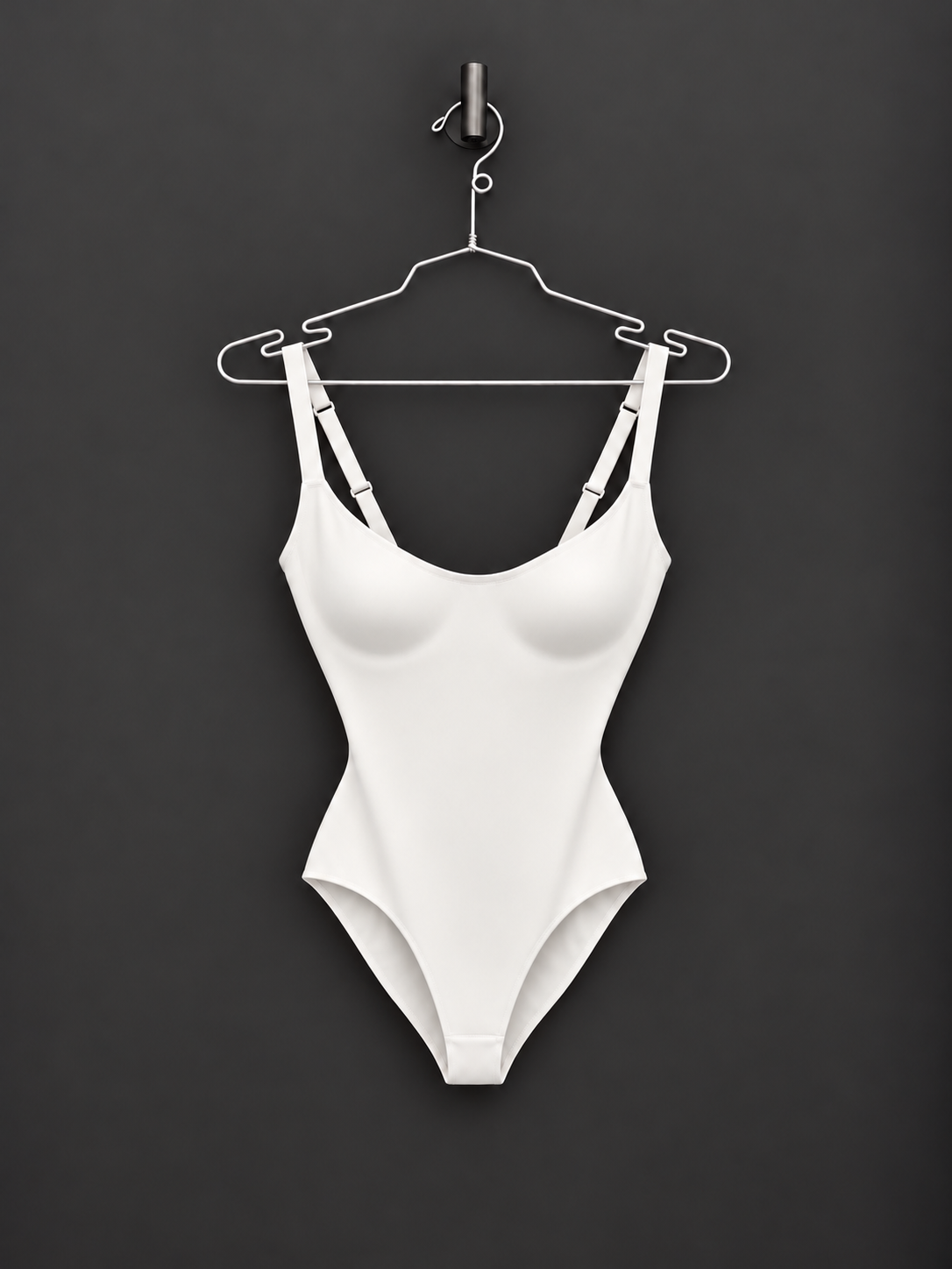 Wolford Mat de Luxe Forming Body in white, front