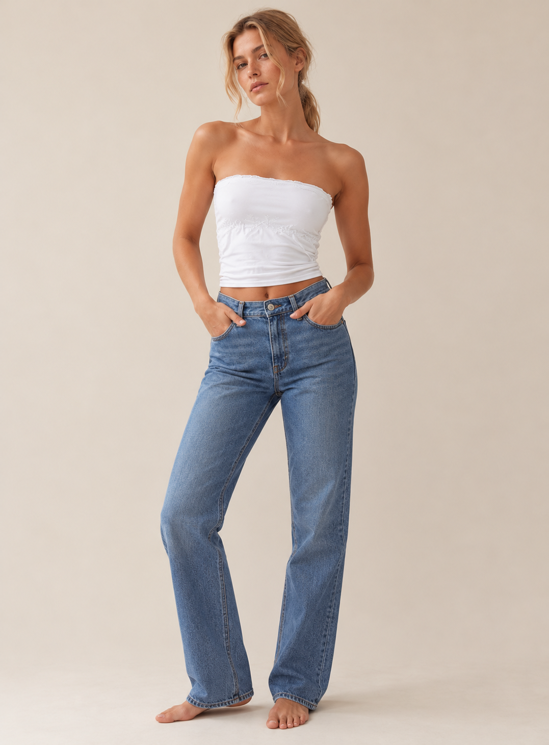Free People Intimately Seamless Get Down Tube - front